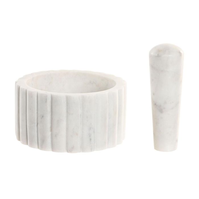 DKD Home Decor Mortero de Mármol Blanco Urban 12.5 x 7.5 x 12.5 cm Colección Marmol 2025 Apto Lavavajillas 2 DKD Home Decor Mortero de Mármol Blanco Urban 12.5 x 7.5 x 12.5 cm Colección Marmol 2025 Apto Lavavajillas 2