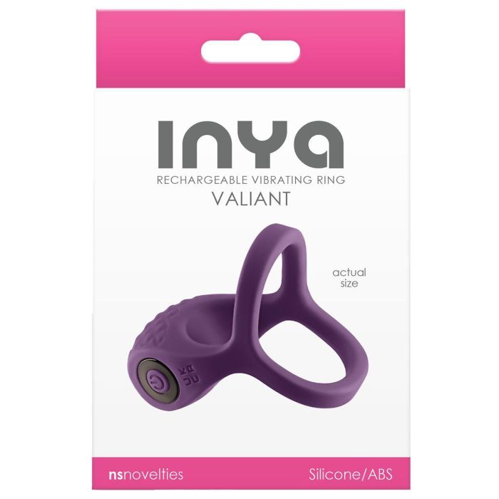 Anillo para el Pene NS Novelties Inya Morado 1 Anillo para el Pene NS Novelties Inya Morado 1