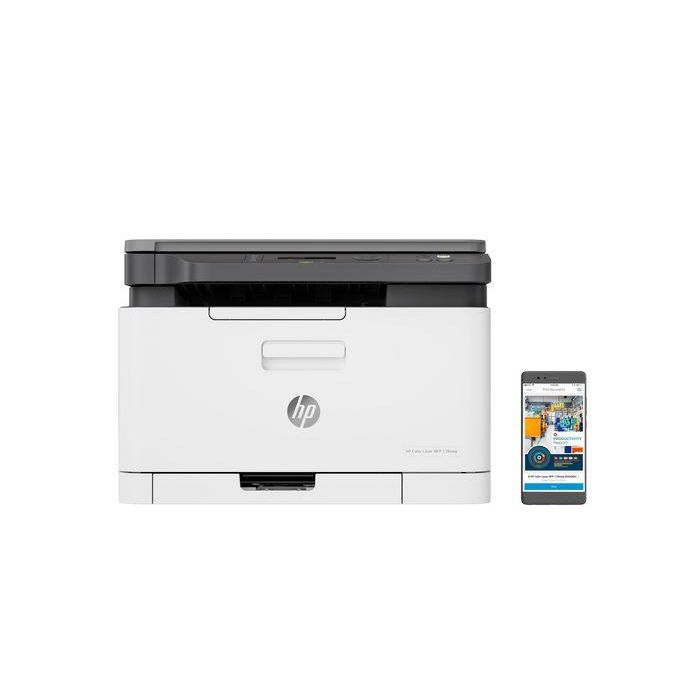 HP 178nw Impresora Multifunción Láser Color Wi-Fi, Compacta, Escanea, Copia, Imprime desde Móvil, Alta Calidad Color 0 HP 178nw Impresora Multifunción Láser Color Wi-Fi, Compacta, Escanea, Copia, Imprime desde Móvil, Alta Calidad Color 0