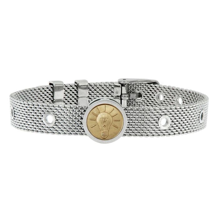 Pulsera Hombre Talent Jewels TJA-5-08-01-1-215 Plateado Pulsera Hombre Talent Jewels TJA-5-08-01-1-215 Plateado