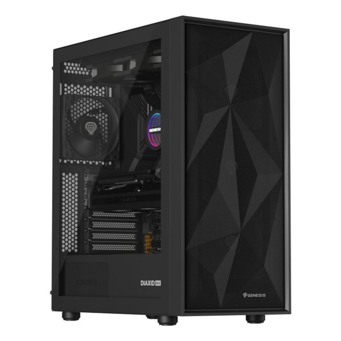 GENESIS NLG-2318 Kit de Refrigeración Líquida para Ordenador, Sistema de Refrigeración para Carcasa PC con 2 Ventiladores, Negro 4