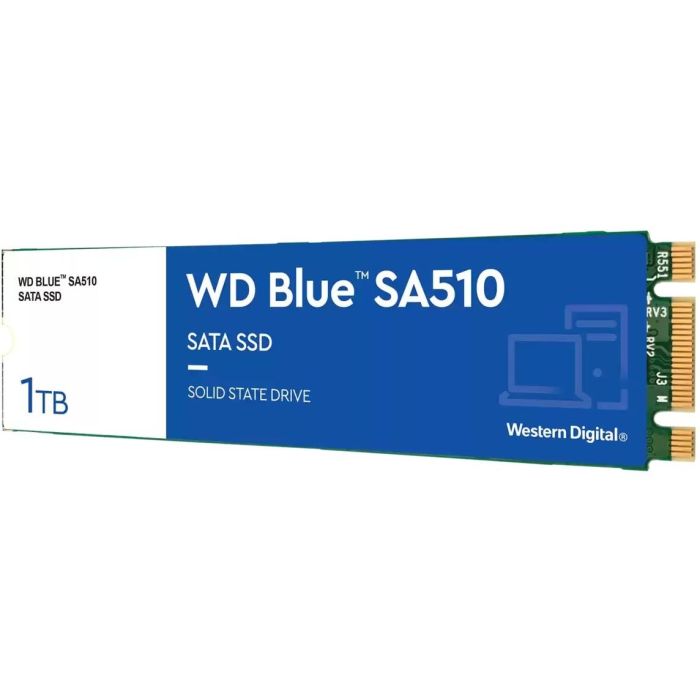 Western Digital WD SSD Interno 1 TB M.2 2280 SATA 6Gb/s Velocidad Lectura 560 MB/s Escritura 520 MB/s 1