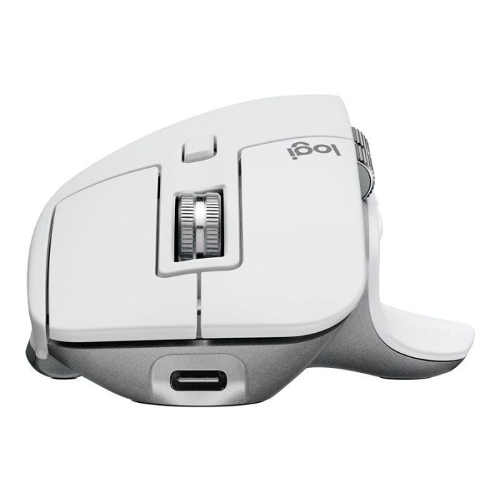 Logitech 910-006560 Ratón Ergonómico Inalámbrico MX Master 3S Bluetooth 8000 DPI Clics Silenciosos MagSpeed Batería Recargable Gris Pálido 1 Logitech 910-006560 Ratón Ergonómico Inalámbrico MX Master 3S Bluetooth 8000 DPI Clics Silenciosos MagSpeed Batería Recargable Gris Pálido 1