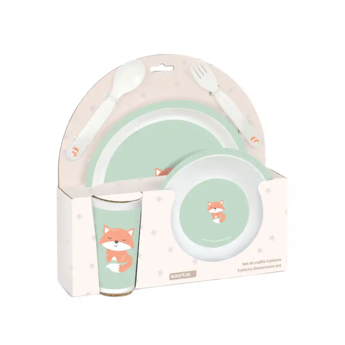 Safta Set de Platos Cubiertos y Vaso Preescolar 260x260x90 mm 0 Safta Set de Platos Cubiertos y Vaso Preescolar 260x260x90 mm 0