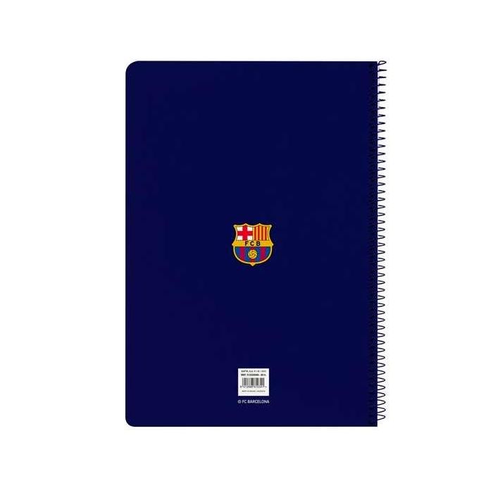 Safta Cuaderno Espiral F.C. Barcelona 1ª Equipación 25/26 Folio Tapa Extradura 80 Hojas Cuadriculado 4 mm 60 gr 1 Safta Cuaderno Espiral F.C. Barcelona 1ª Equipación 25/26 Folio Tapa Extradura 80 Hojas Cuadriculado 4 mm 60 gr 1