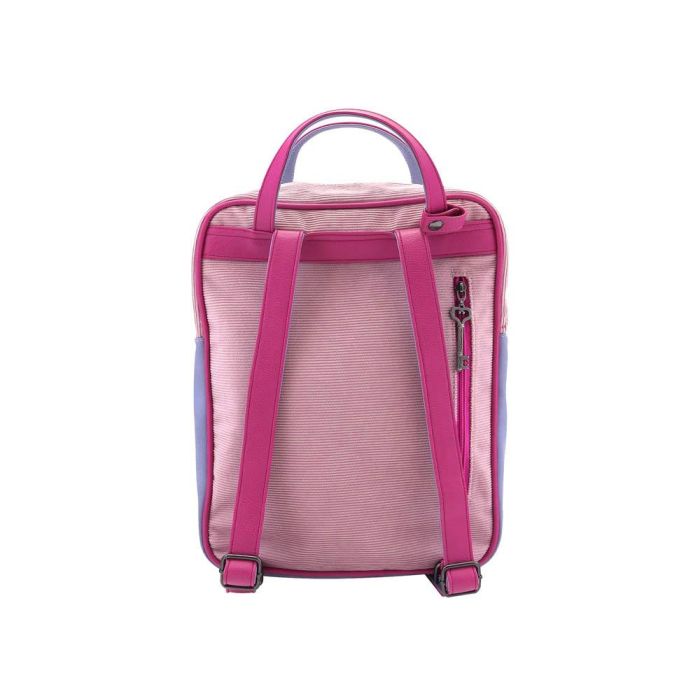 Mochila Gorjuss Cheshire cat Rosa Morado (27 x 10 x 37 cm) 1