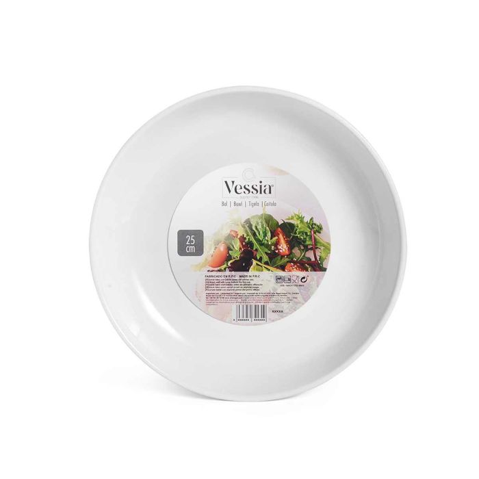 Bowl Porcelana Redondo 25 Cm Vessia (12 Unidades) 2 Bowl Porcelana Redondo 25 Cm Vessia (12 Unidades) 2