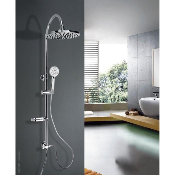 ROUSSEAU Columna de ducha sin grifo Spatial 2 1 ROUSSEAU Columna de ducha sin grifo Spatial 2 1