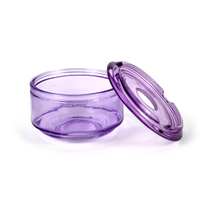 Confortime Cenicero Agua Vidrio Liso 11.4x11.4x7.4 cm 4