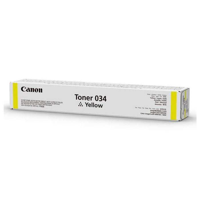 CANON I-Sensys MF810, C1200, C1120 series Toner Amarillo 034Y