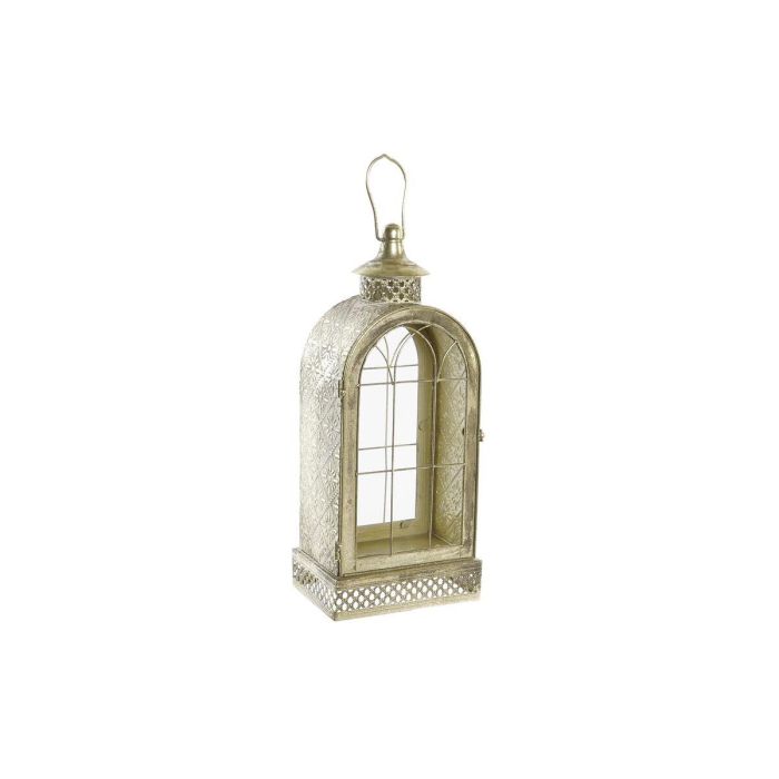 Farola Arabe DKD Home Decor Dorado 13 x 43 x 18 cm