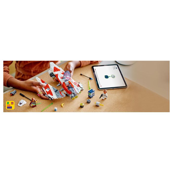 LEGO Star Wars 75388 Caza Estelar Jedi Bob con 2 Minifiguras y Droide Servo