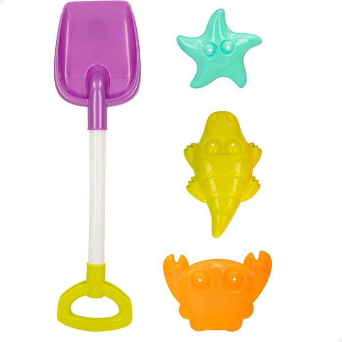 Set de Juguetes de Playa Colorbaby 4 Piezas Polipropileno (12 Unidades) 2 Set de Juguetes de Playa Colorbaby 4 Piezas Polipropileno (12 Unidades) 2