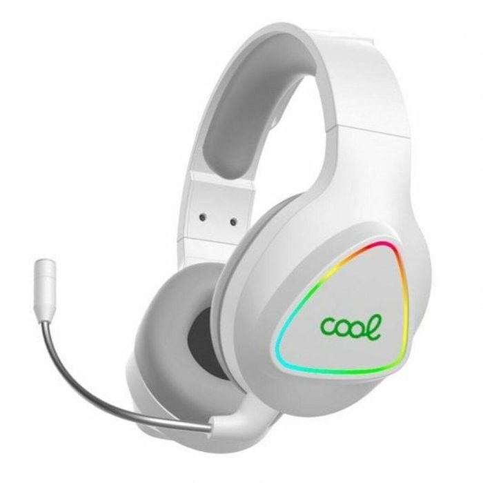 Auriculares con Micrófono Cool Blanco 6