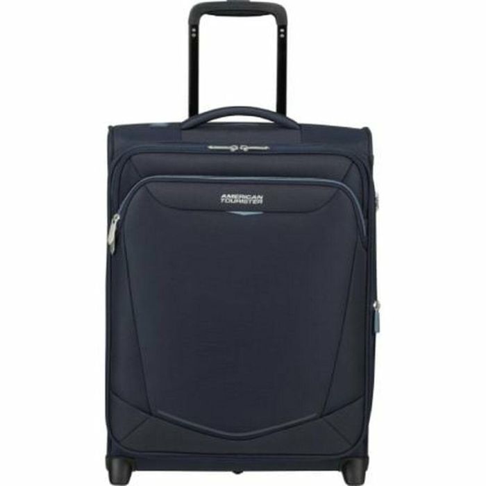 American Tourister 149497-1596 Maleta de Cabina Upright SummerRide 55x40x23cm 44.5/48.5L 2 Ruedas Azul Marino TSA Expandible