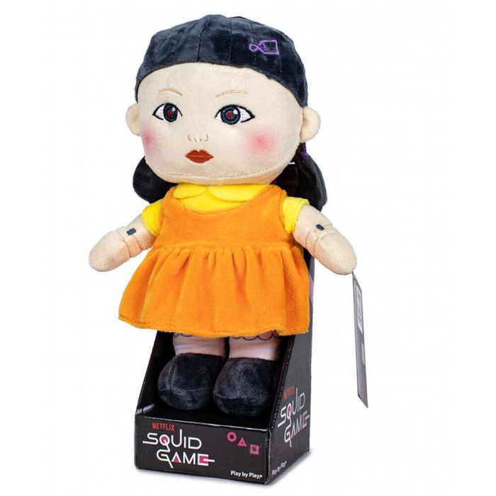 NETFLIX Peluche Muñeca El Juego del Calamar 28cm