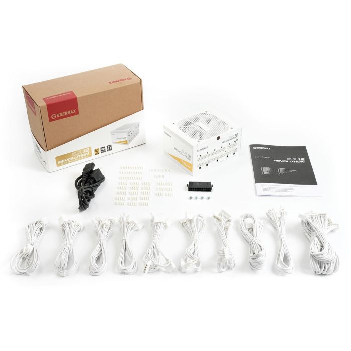 850W Enermax Revolution D.F.12 ETV850G-W| 80+ Gold Kabelmanagement ATX 3.1 white 2