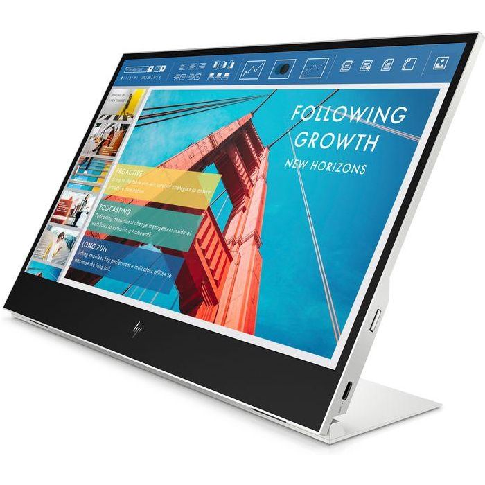 HP E14 G4 Monitor Portátil - Pantalla Brillante para Trabajar en Cualquier Lugar, Conexión USB-C HP E14 G4 Monitor Portátil - Pantalla Brillante para Trabajar en Cualquier Lugar, Conexión USB-C