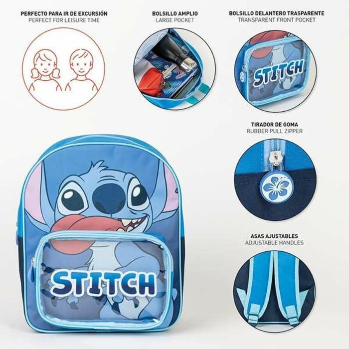 Mochila infantil stitch 25.0 x 30.0 x 1.2 cm 4 Mochila infantil stitch 25.0 x 30.0 x 1.2 cm 4