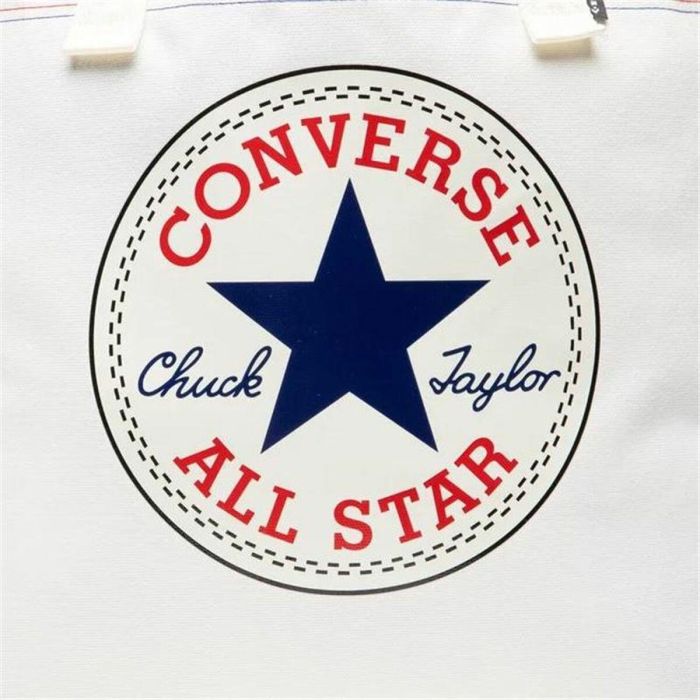 Bolso de Hombro Converse Chuck Patch Blanco 2