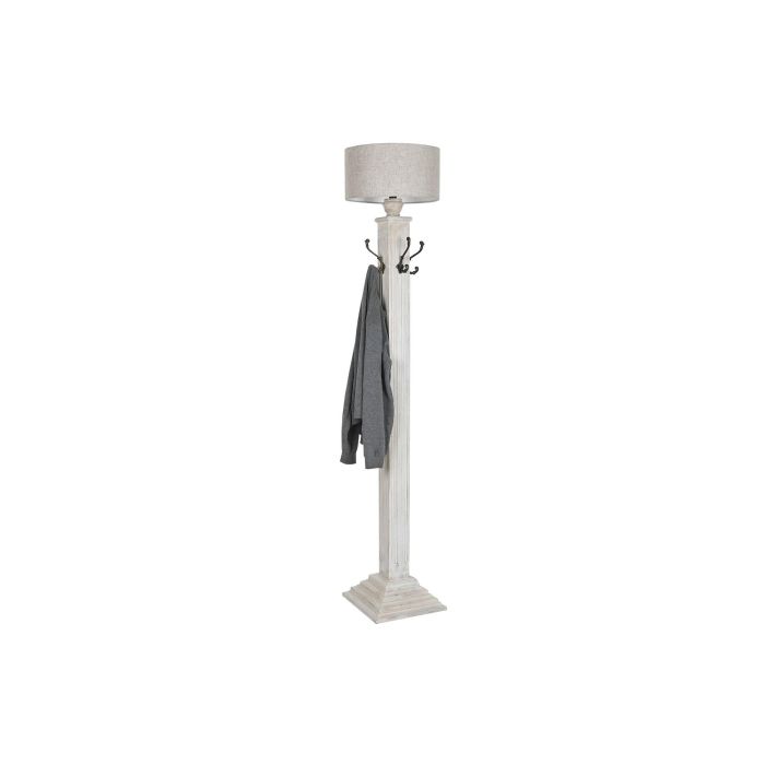 Lampara Pie Tradicional DKD Home Decor Blanco 42 x 200 x 42 cm 6 Lampara Pie Tradicional DKD Home Decor Blanco 42 x 200 x 42 cm 6