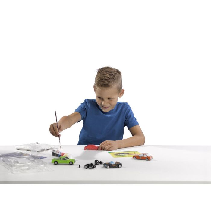 Ses Creative Kit para Moldear y Pintar Coches de Yeso para Hacer Autos que Ruedan 7 Ses Creative Kit para Moldear y Pintar Coches de Yeso para Hacer Autos que Ruedan 7