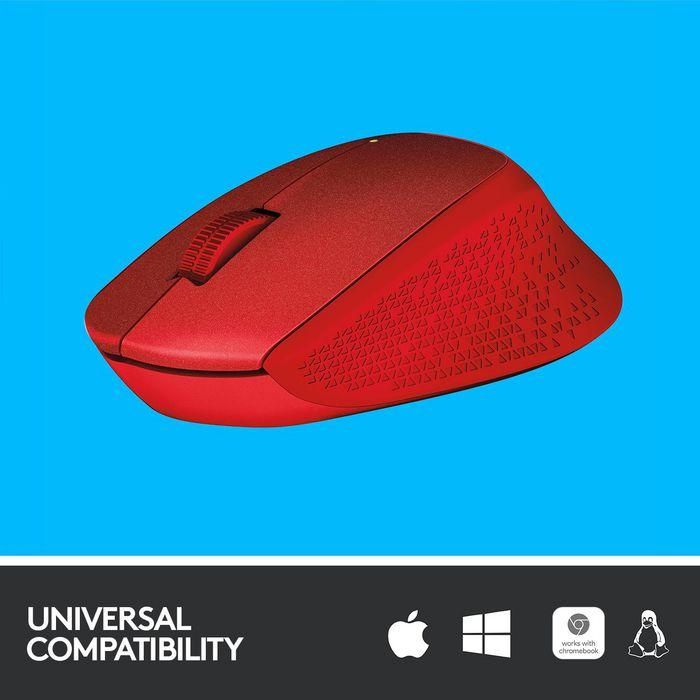 Logitech RF Wireless 2.4 GHz, 1000 dpi, Optical, MacOS X, Linux, Chrome OS, Windows 4 Logitech RF Wireless 2.4 GHz, 1000 dpi, Optical, MacOS X, Linux, Chrome OS, Windows 4