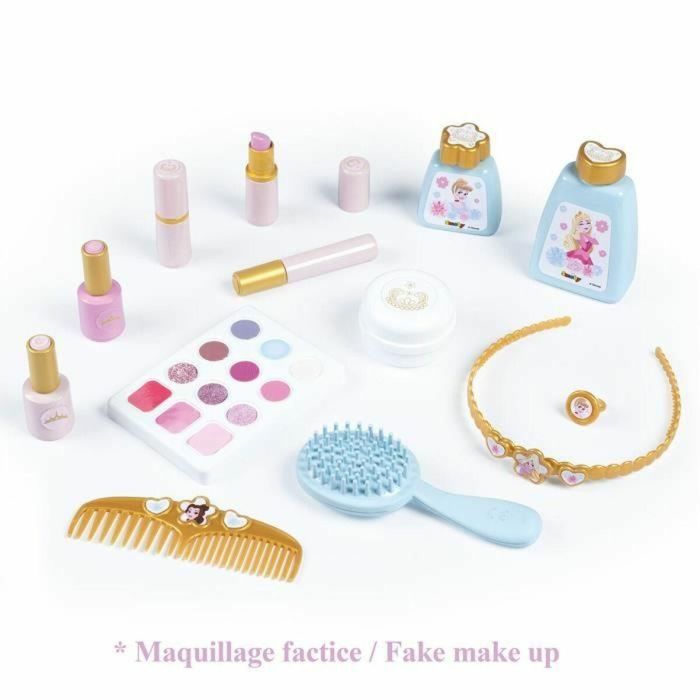 Smoby SMO3032163201656 Maleta de Belleza Princesas Disney con 13 Accesorios: Peinado, Uñas, Maquillaje. Fácil de Transportar. 4 Smoby SMO3032163201656 Maleta de Belleza Princesas Disney con 13 Accesorios: Peinado, Uñas, Maquillaje. Fácil de Transportar. 4