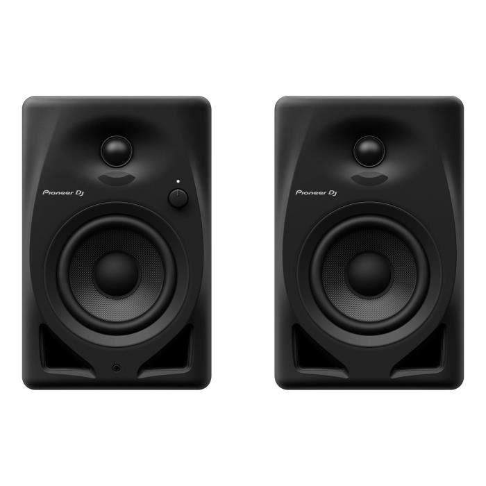Par de altavoces de monitorización Pioneer DJ DM-40D - Bass Reflex - 2x19W - Modo DJ o Producción - Negro 1 Par de altavoces de monitorización Pioneer DJ DM-40D - Bass Reflex - 2x19W - Modo DJ o Producción - Negro 1