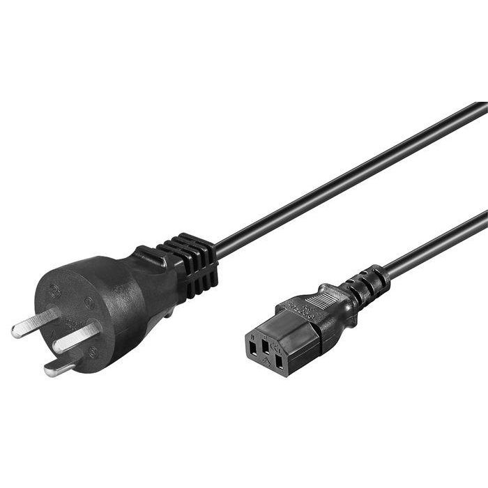 MicroConnect Cable de Alimentación Dinamarca EDB Tipo K a C13, 5m para PC, Monitor, Proyector
