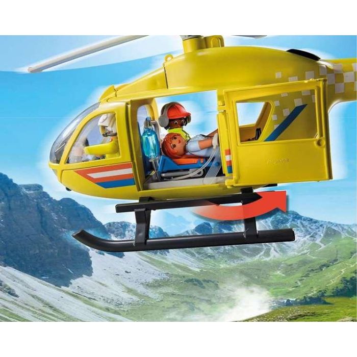 Playmobil Helicóptero de Rescate City Life +4 Años Plástico 2 Playmobil Helicóptero de Rescate City Life +4 Años Plástico 2