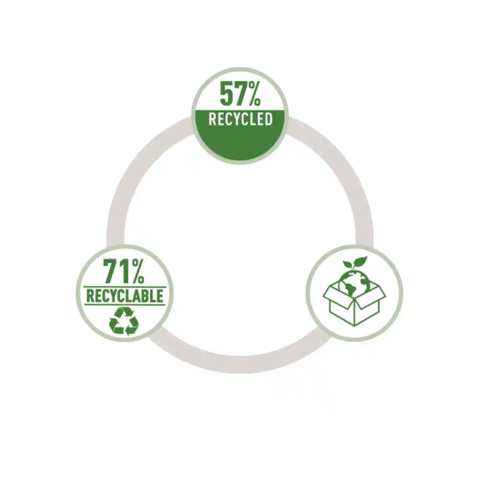 Leitz Caja de Almacenamiento Plegable con Tapa, Tela Gris Terciopelo, Tamaño M, 285x203x380 mm 5