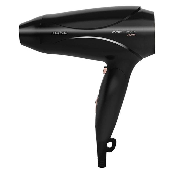 Secador de Pelo Cecotec Bamba IoniCare 5450 Power&Go Pro Fire Negro Bronce 2400 W