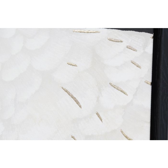 DKD Home Decor Cuadro Oriental Negro Blanco Dorado Set de 3 Lienzo 4 x 140 x 210 cm 3