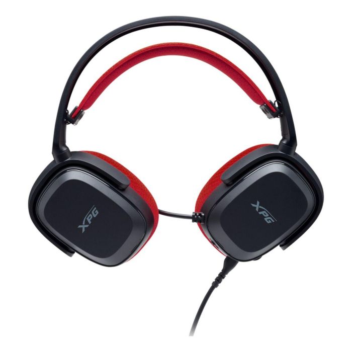 XPG PRECOG STUDIO Auriculares Alámbricos Diadema USB Tipo C para Juego, Negro/Rojo