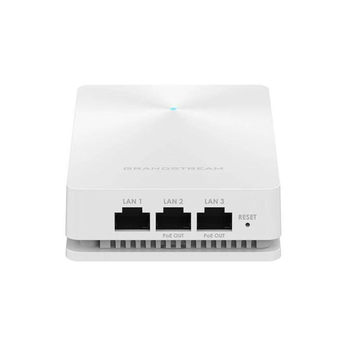 Grandstream GWN7624 Access Point In-Wall, Wi-Fi 6 1733 Mbps, Dual-Band 2.4/5GHz, PoE, 4 Puertos Gigabit Ethernet, 200 Usuarios 2