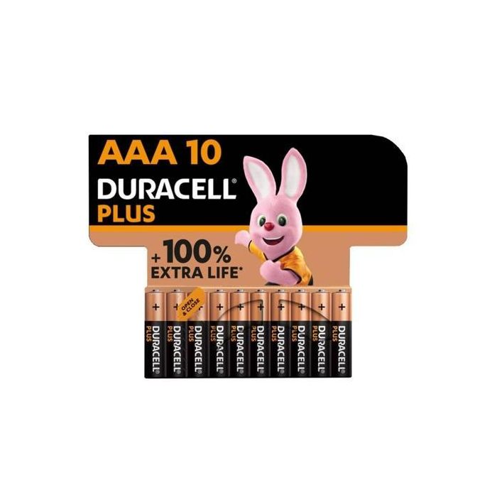 Duracell Pilas Plus Power Lr03 Alcalinas Aaa 1.5 V Blister 10