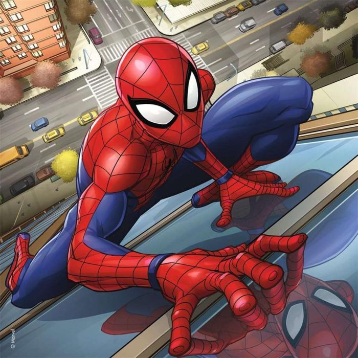 SPIDERMAN Puzzle In Action 3x49 pcs 1 SPIDERMAN Puzzle In Action 3x49 pcs 1