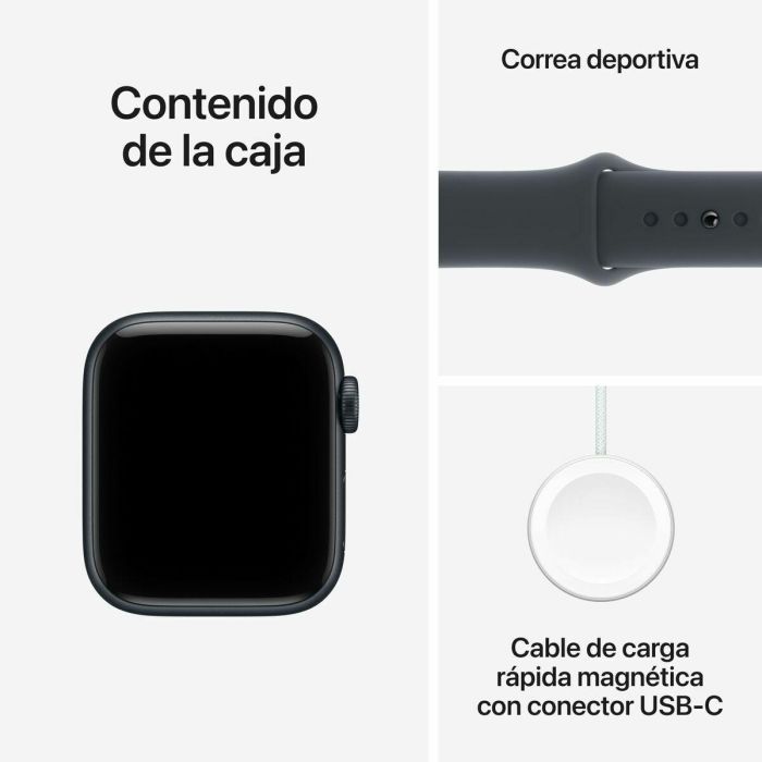 Smartwatch Apple MEHC4QL/A Negro 40 mm 1 Smartwatch Apple MEHC4QL/A Negro 40 mm 1