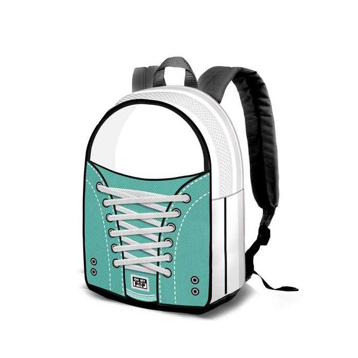 OMP! Mochila Sneakers Mint Turquesa 17 x 30 x 40 cm Algodón PU Poliéster Urbana 0 OMP! Mochila Sneakers Mint Turquesa 17 x 30 x 40 cm Algodón PU Poliéster Urbana 0