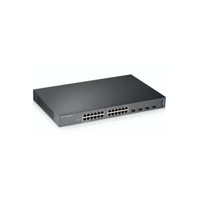 Zyxel XGS2210-28 Switch Gestionado L2 Gigabit Ethernet 24 Puertos 1U Negro 1 Zyxel XGS2210-28 Switch Gestionado L2 Gigabit Ethernet 24 Puertos 1U Negro 1