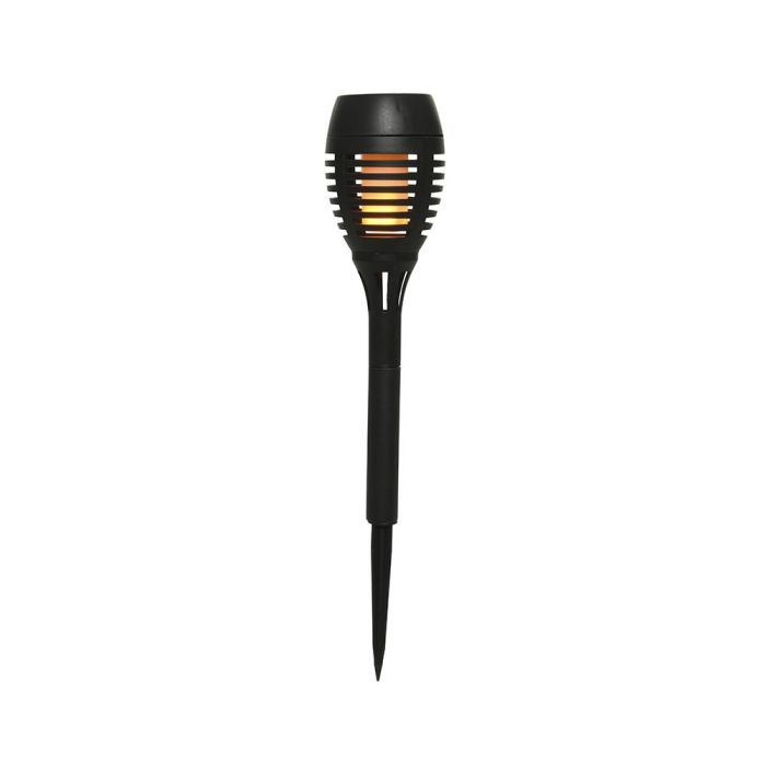 Lumineo Estacas Solares Efecto Llama Set de 4 Unidades Ø7,5 x 27cm con 12 LEDs y 6h de Autonomía, Modelos Surtidos 1 Lumineo Estacas Solares Efecto Llama Set de 4 Unidades Ø7,5 x 27cm con 12 LEDs y 6h de Autonomía, Modelos Surtidos 1