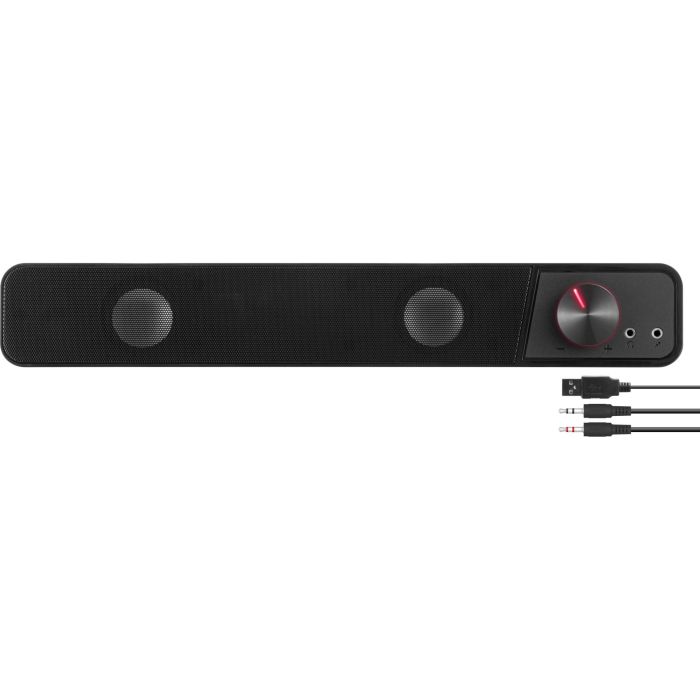 Speedlink Soundbar BRIO, Altavoz Estéreo Inalámbrico Bluetooth, 6W, Negro