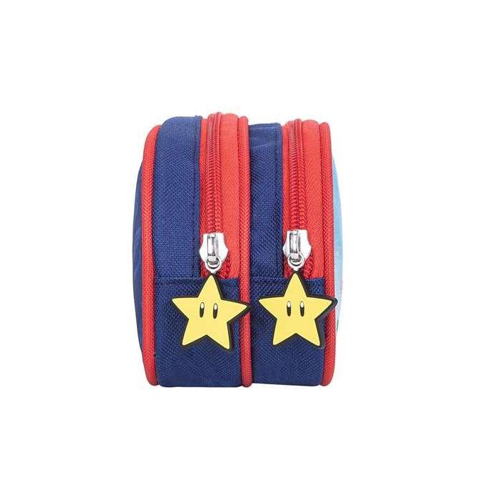 Estuche super mario triple. interior totalmente forrado y personalizado. acabados y cremalleras de alta calidad 37 x 27 x 17 cm. 3 Estuche super mario triple. interior totalmente forrado y personalizado. acabados y cremalleras de alta calidad 37 x 27 x 17 cm. 3