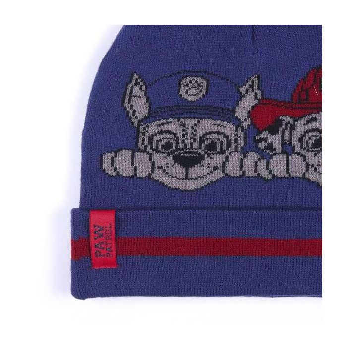 Cerdá Gorro de Punto Jacquard Paw Patrol Azul, 100% Acrílico para Niños de 3 a 12 Años 4