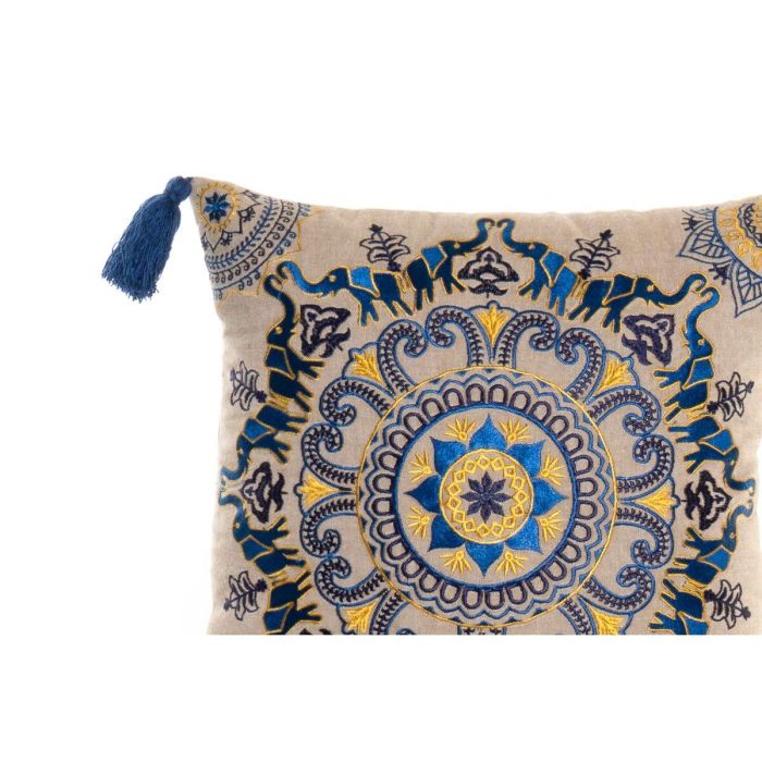 Cojin Arabe DKD Home Decor Azul Celeste Naranja 10 x 40 x 40 cm (3 Unidades) 1 Cojin Arabe DKD Home Decor Azul Celeste Naranja 10 x 40 x 40 cm (3 Unidades) 1