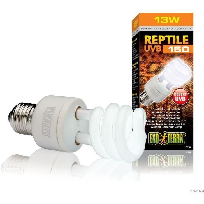 Reptiglo Uvb150 Fluocompact 13w 10.0 - Exo Terra 1 Reptiglo Uvb150 Fluocompact 13w 10.0 - Exo Terra 1