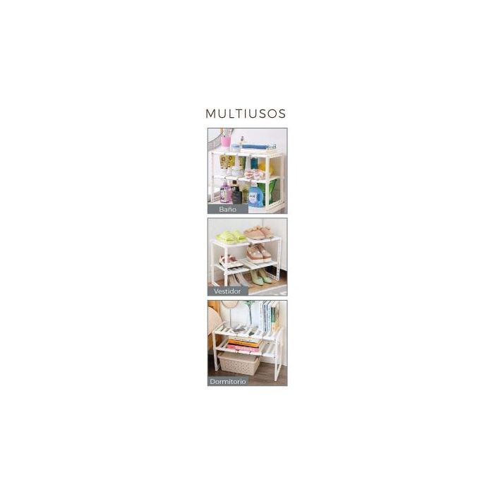 Estantería para Fregadero Confortime 50-68 x 26 x 38 cm (6 Unidades) 9 Estantería para Fregadero Confortime 50-68 x 26 x 38 cm (6 Unidades) 9