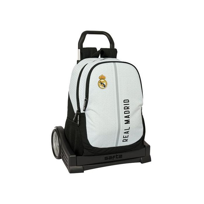 Safta Mochila 665+Carro Evolution Real Madrid 1ª Equip. 24-25