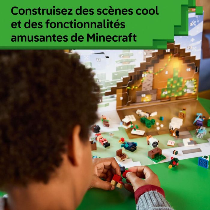 LEGO 21280 Calendario de Adviento Minecraft 2025: Juego de construcción navideño para niños 7+ años 2 LEGO 21280 Calendario de Adviento Minecraft 2025: Juego de construcción navideño para niños 7+ años 2